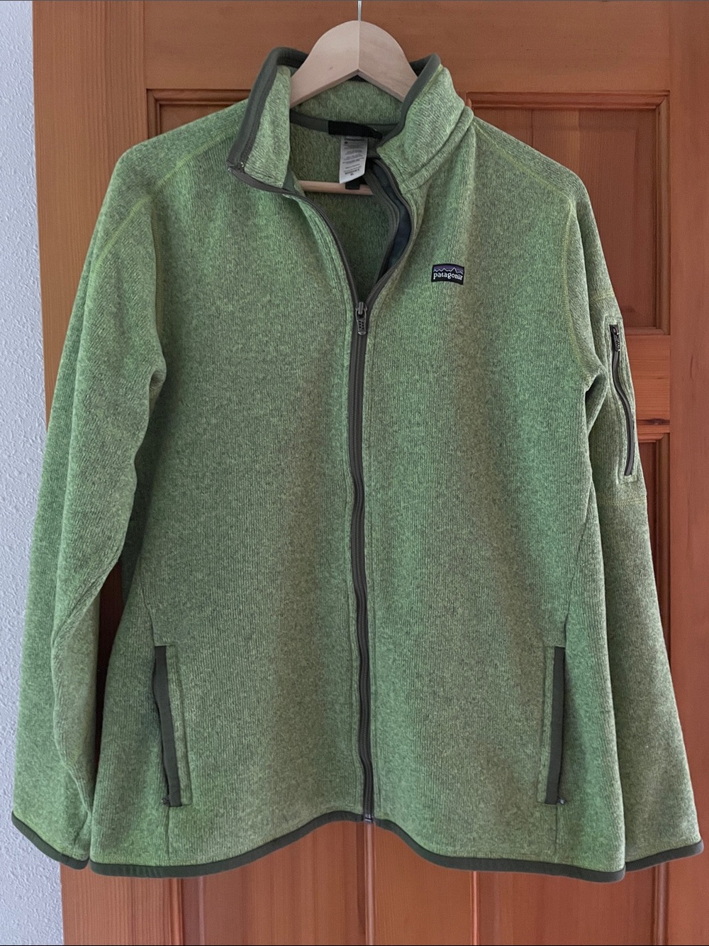 Patagonia Green Heather Full-Zip Fleece Jacket